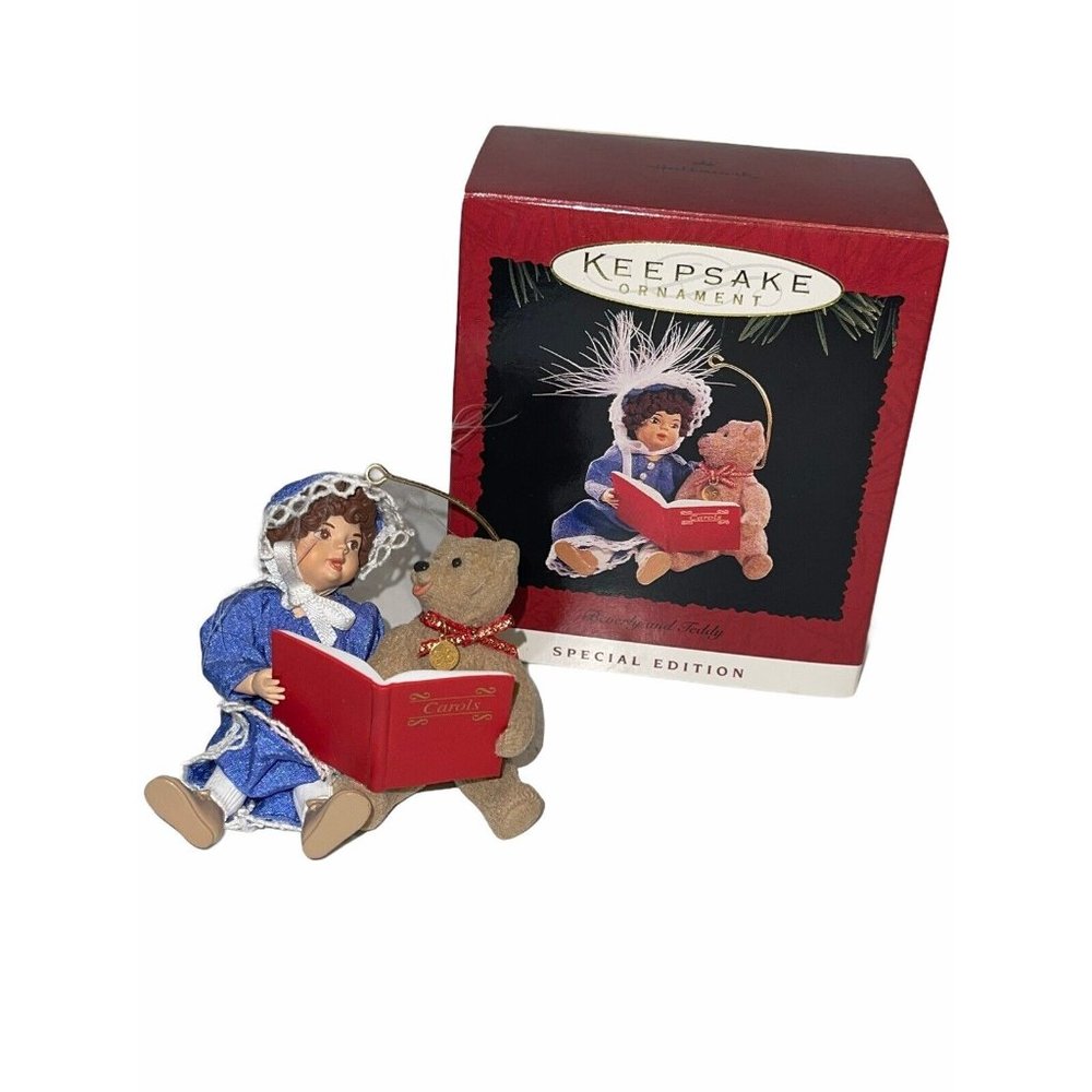 Hallmark Keepsake Ornament Beverly and Teddy 1995 Special Edition